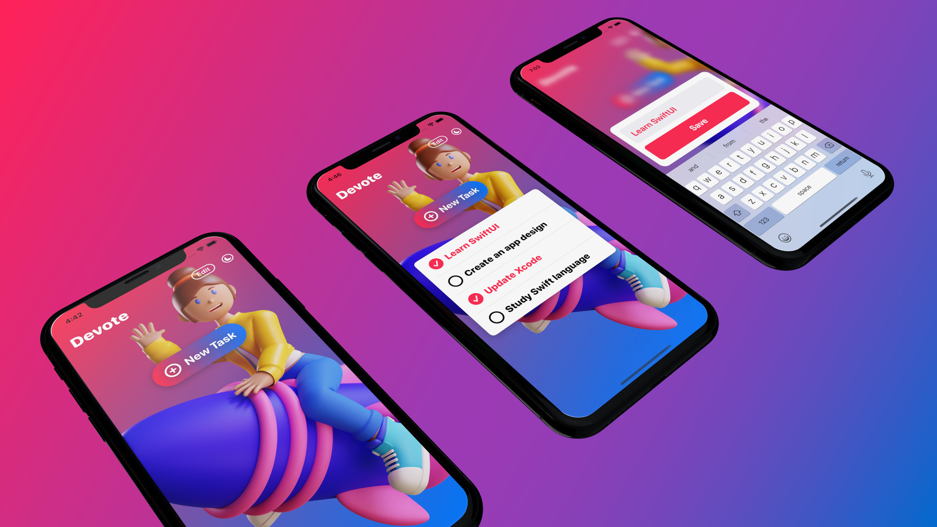 SwiftUI screens