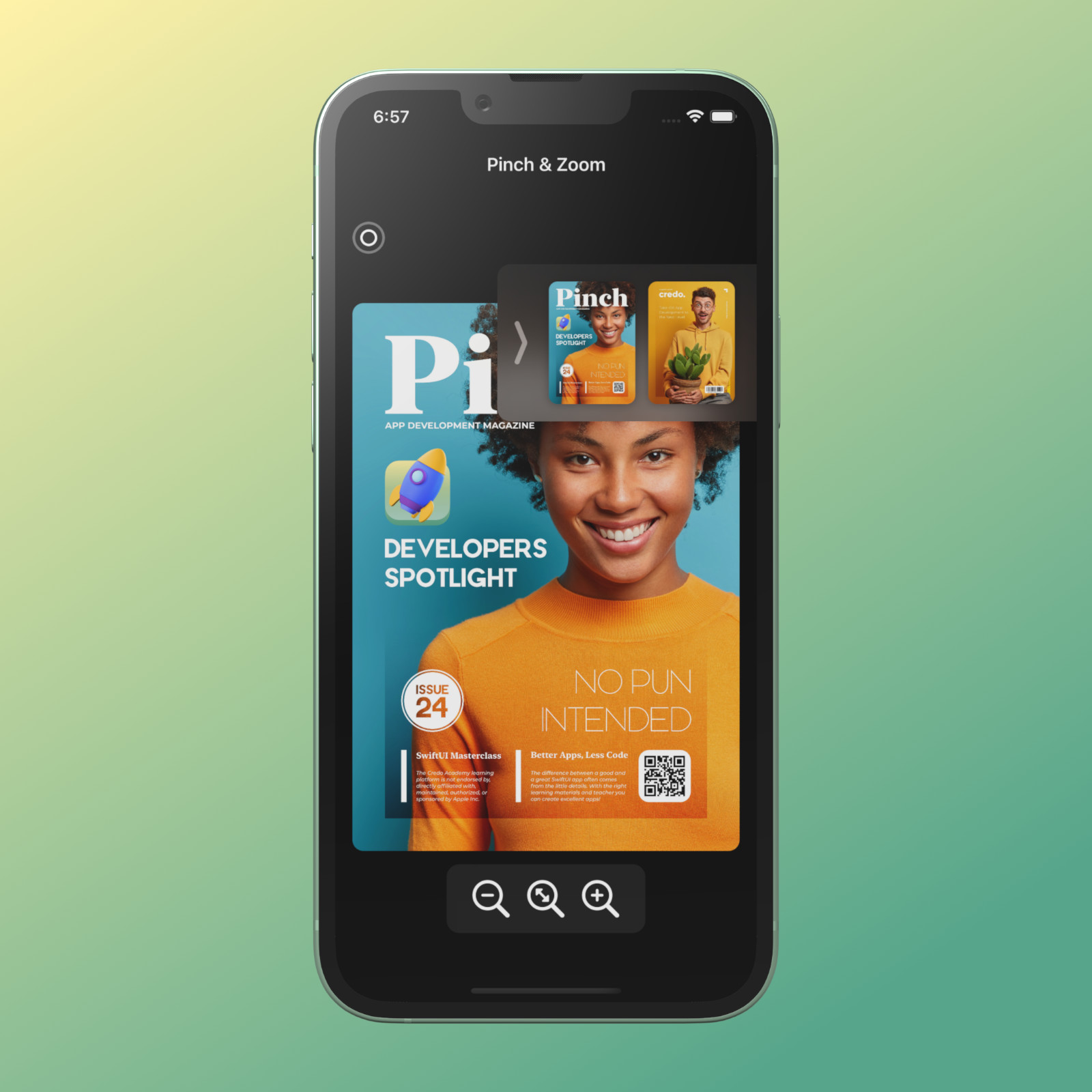 Home screen