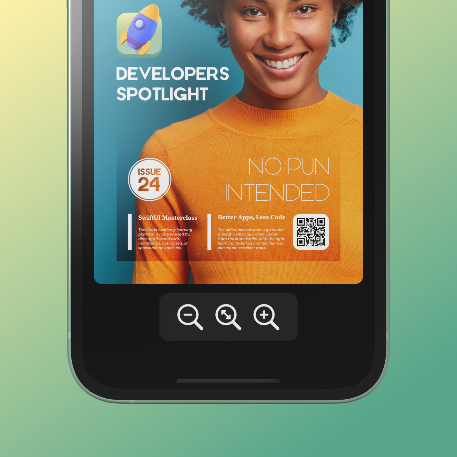 SwiftUI home screen