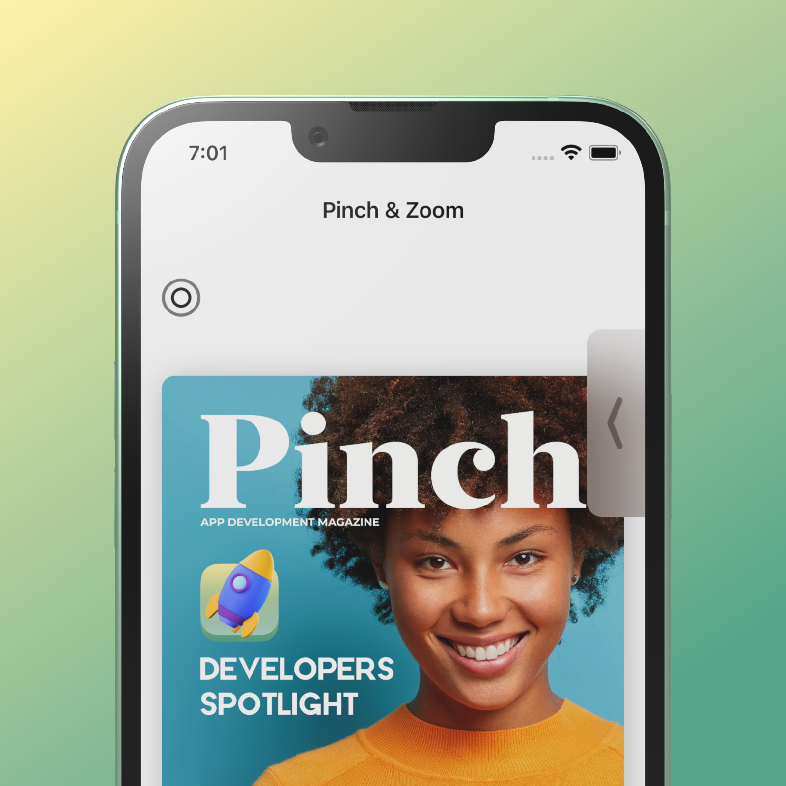 SwiftUI app