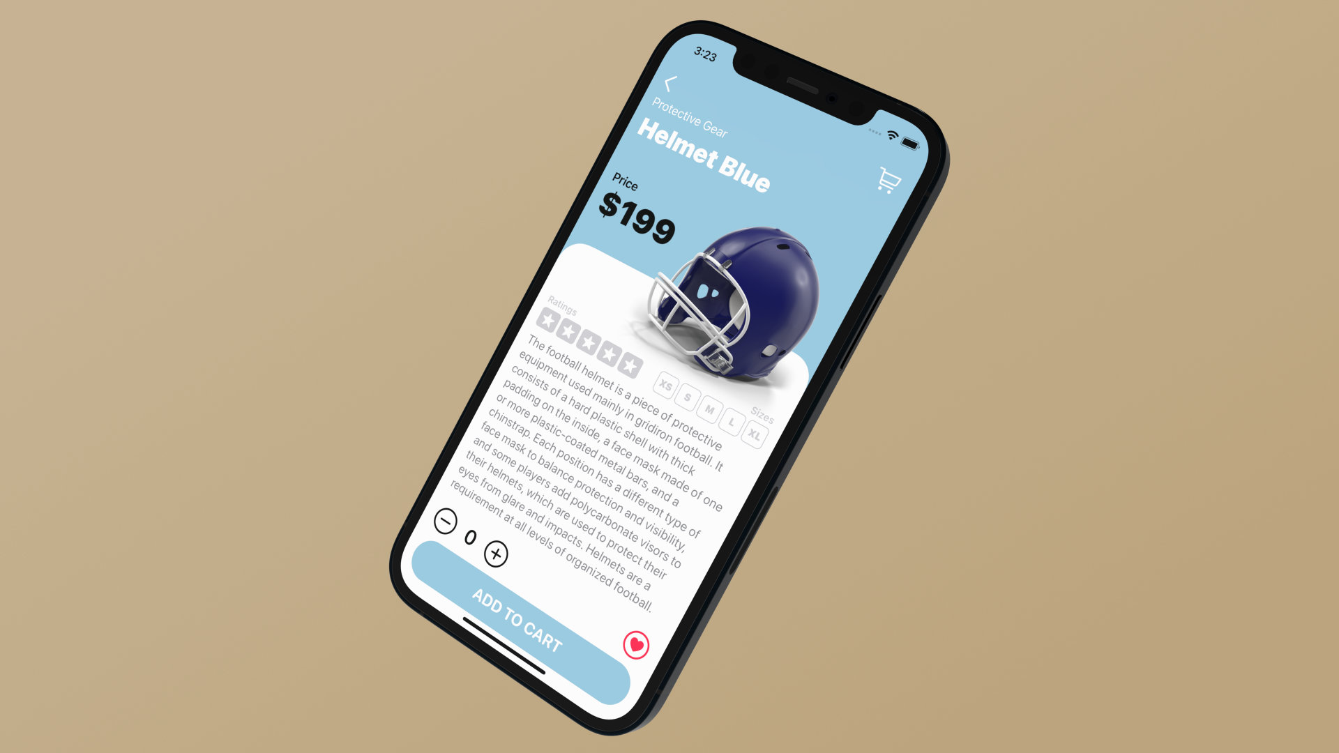 iOS 14 app with map