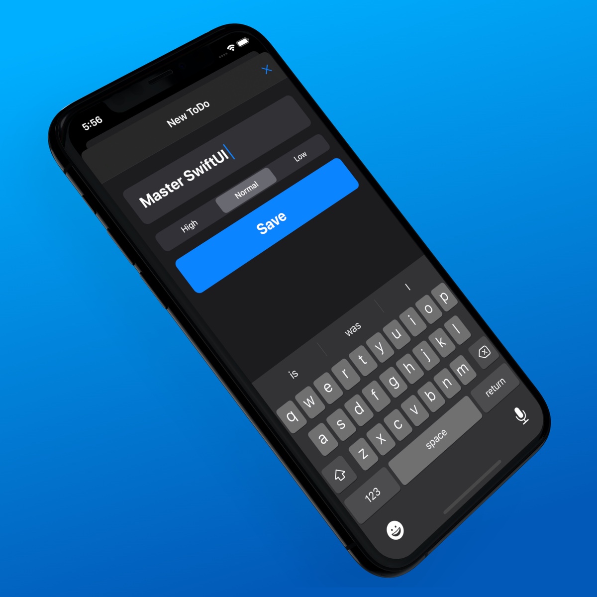 Card view in  light mode