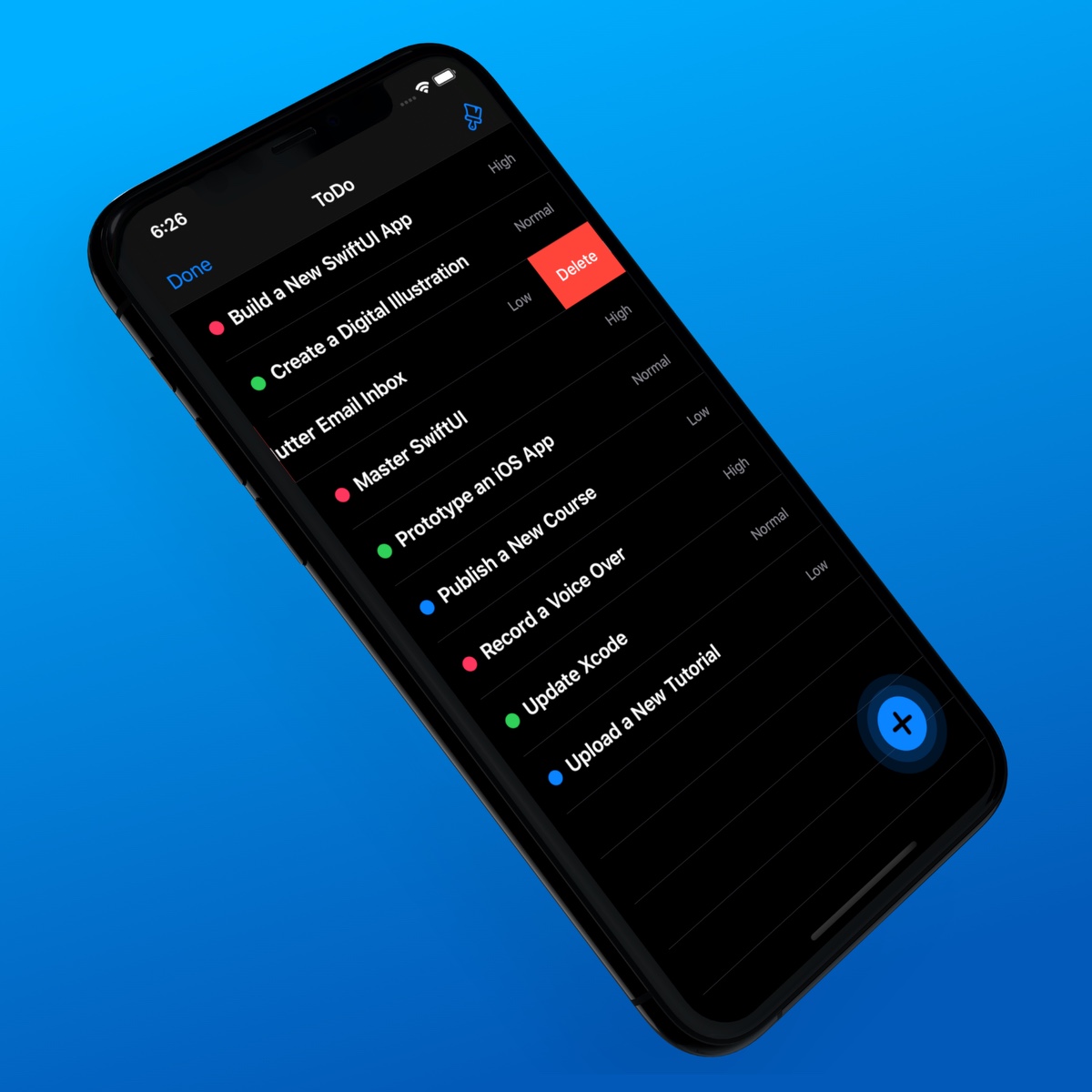 iOS 13 app dark mode with SwiftUI