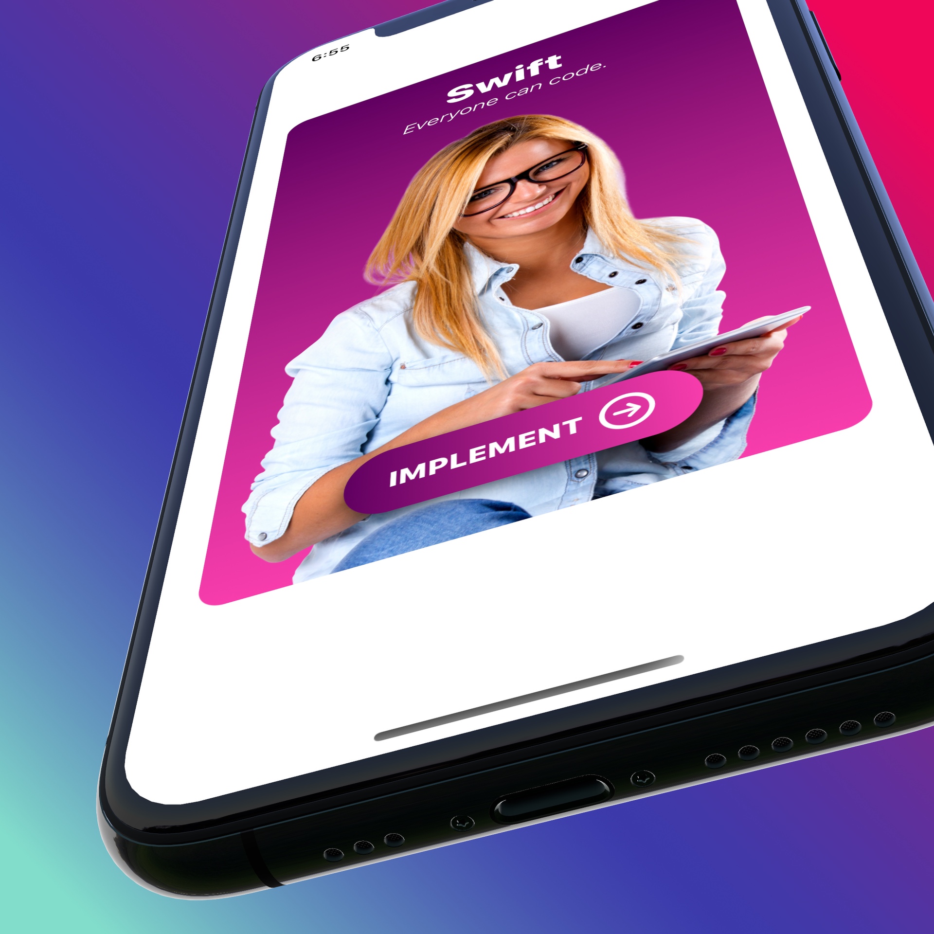 Card view in the app